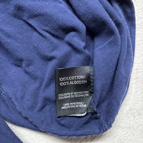 VTG Starter Pitt Panthers Mens M Long Sleeve T-Shirt Pittsburgh Spell Out Thick - Picture 5 of 7